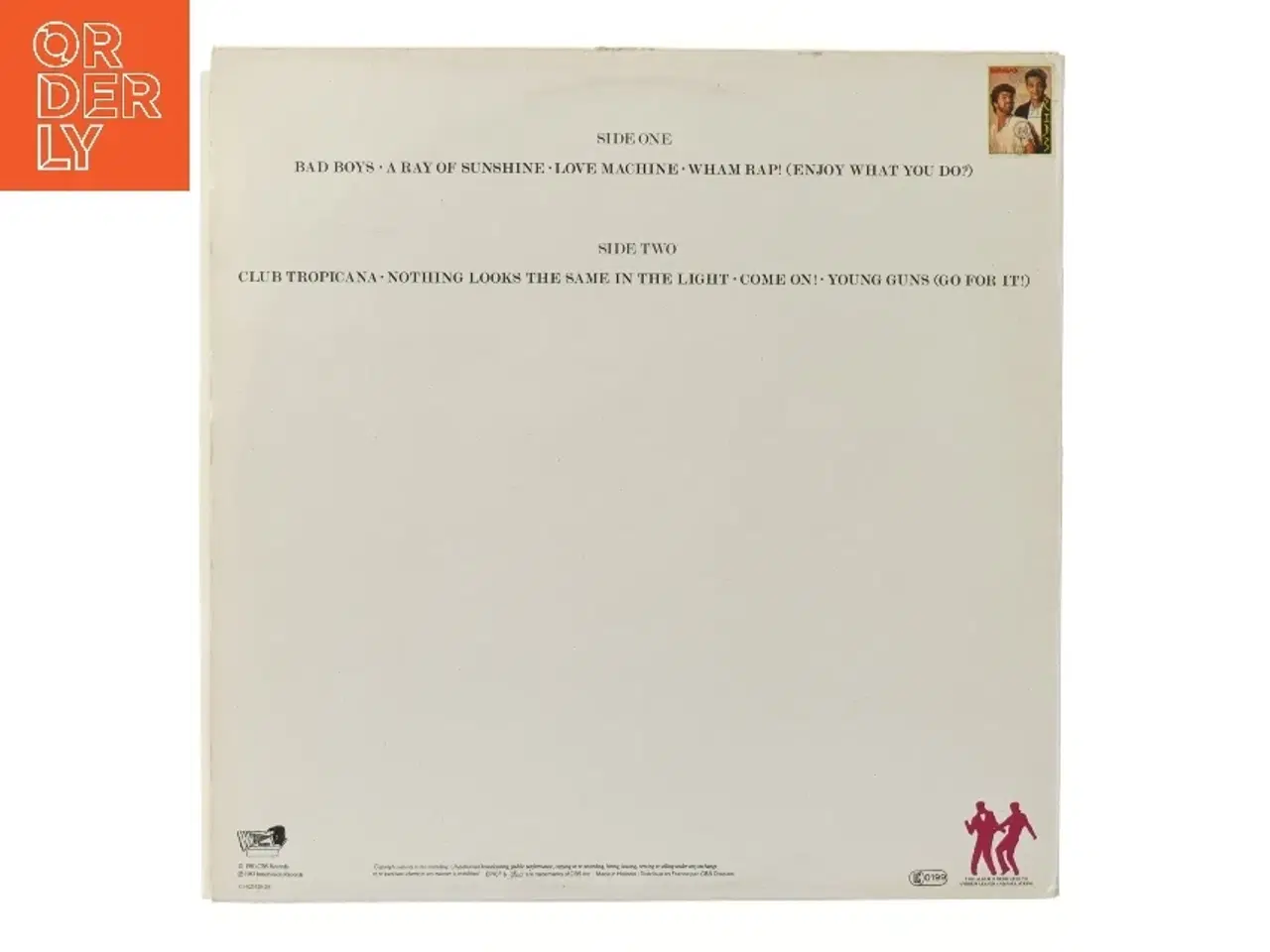 Billede 2 - Wham! - Fantastic LP fra Wham!