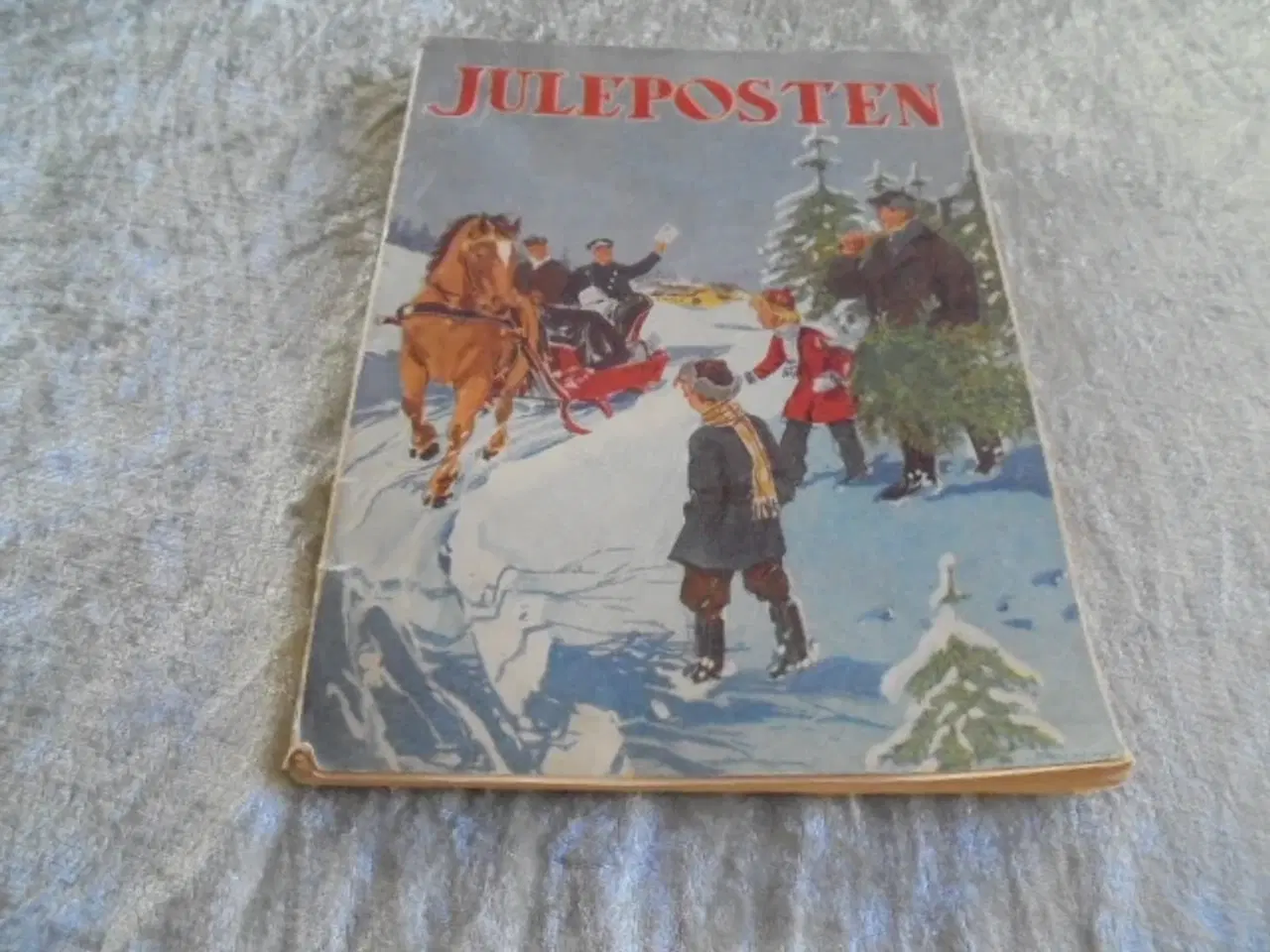 Billede 1 - Dansk Postforbunds Feriefond – Juleposten 1956  