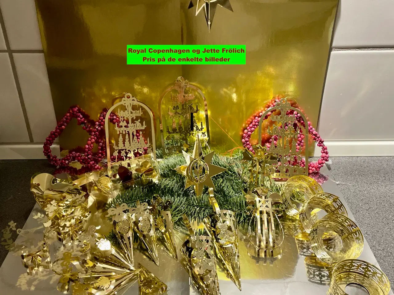 Billede 1 - Julepynt fra Royal Copenhagen og Jette Frölich.