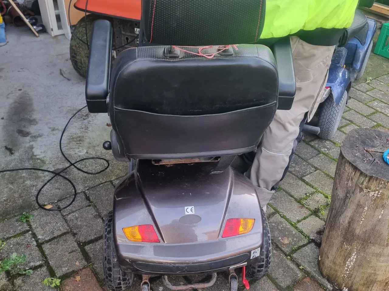 Billede 5 - Ny serviceret Elscooter nye batterier og kul