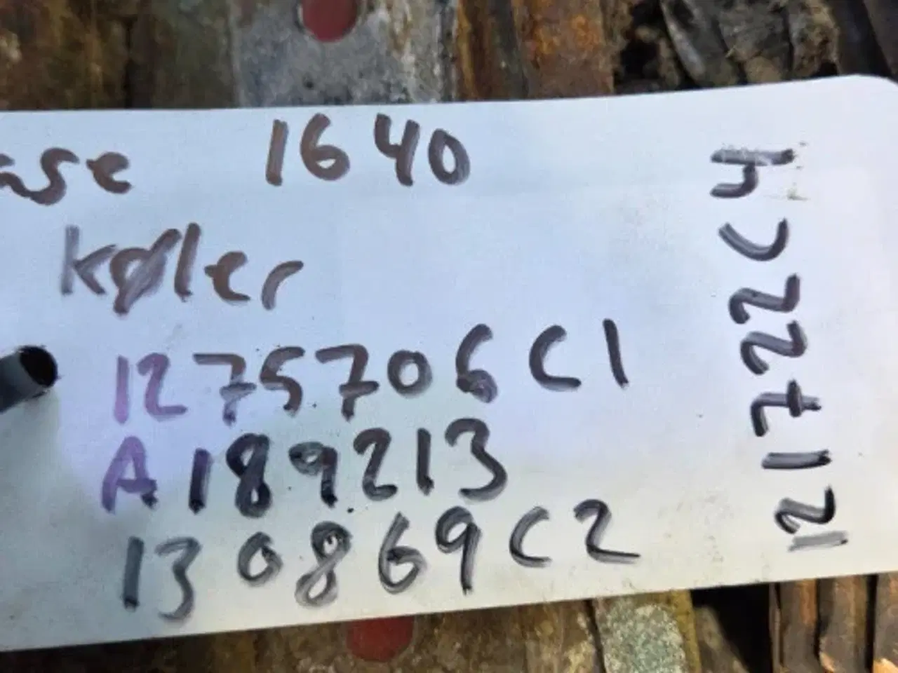 Billede 8 - Case 1640 Køler 1275706C1