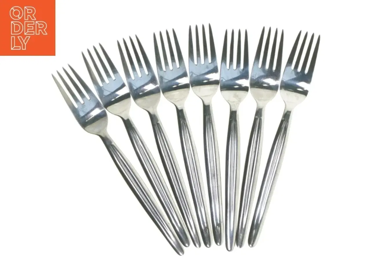 Billede 1 - Sæt af 8 gafler (str. 8 styk. 19 cm)