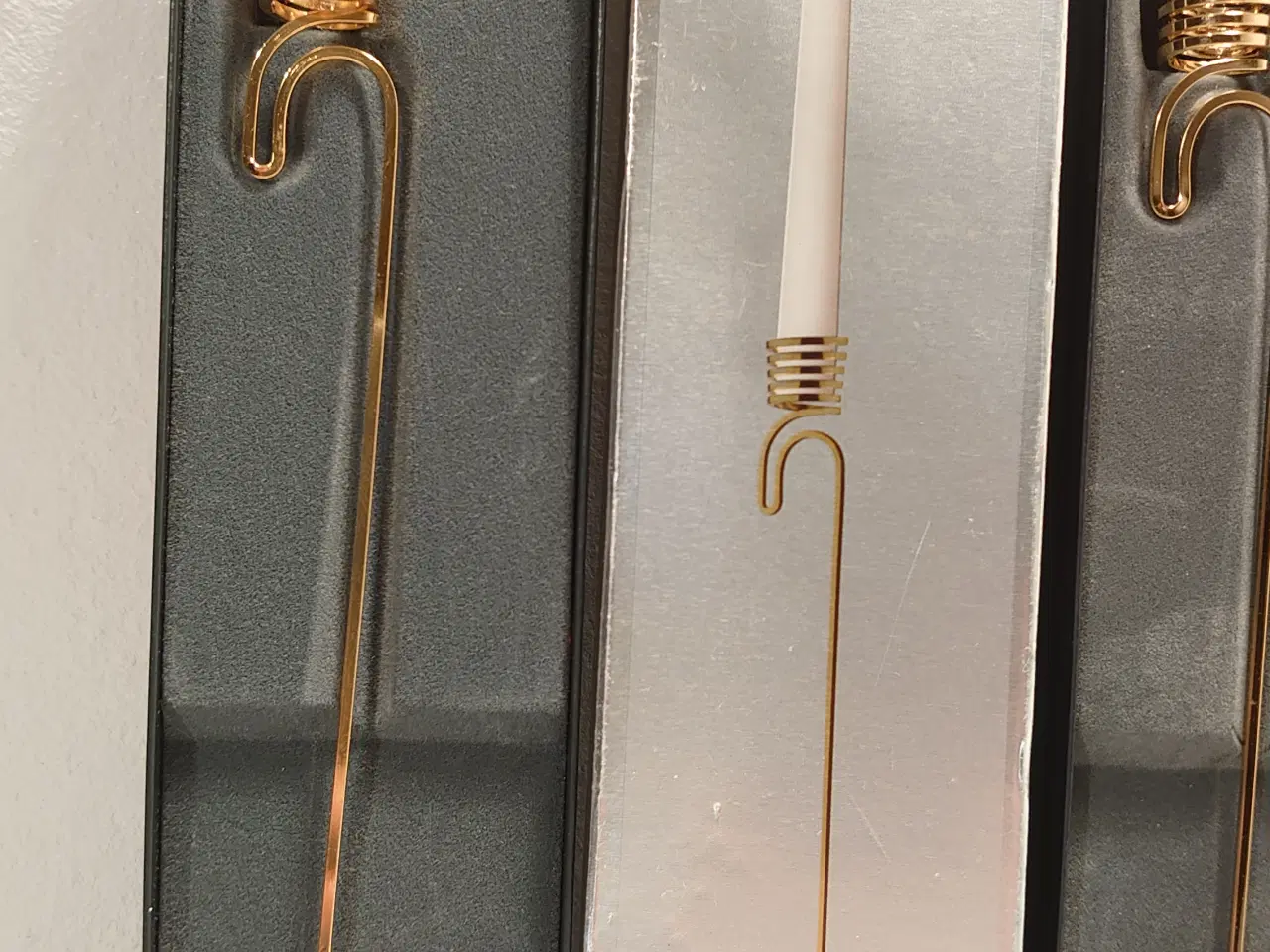 Billede 2 - Georg Jensen:4 pakker med lyseholdere til juletræ