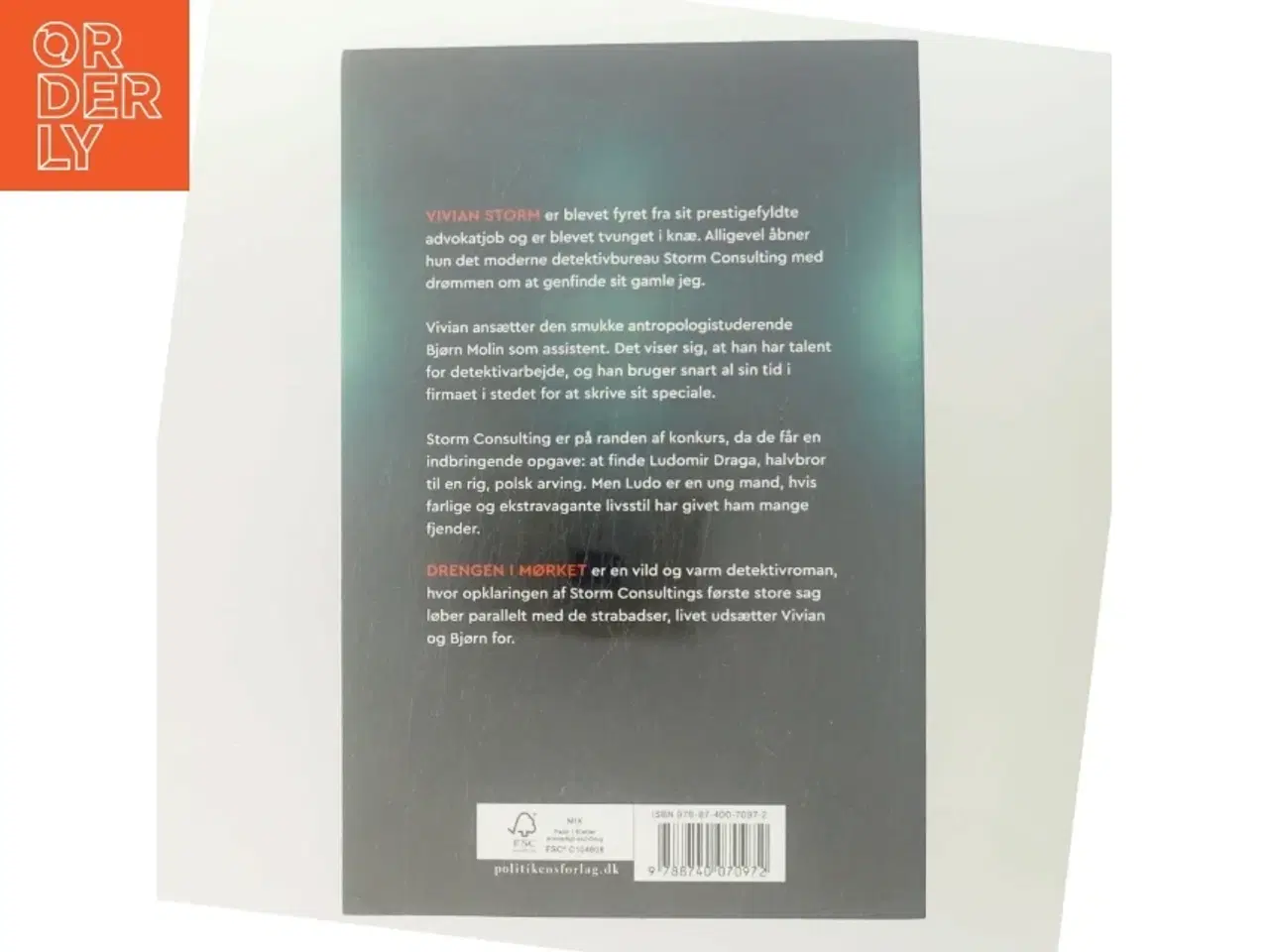 Billede 3 - Drengen i mørket : spændingsroman af Anne-Sophie Lunding-Sørensen (Bog)