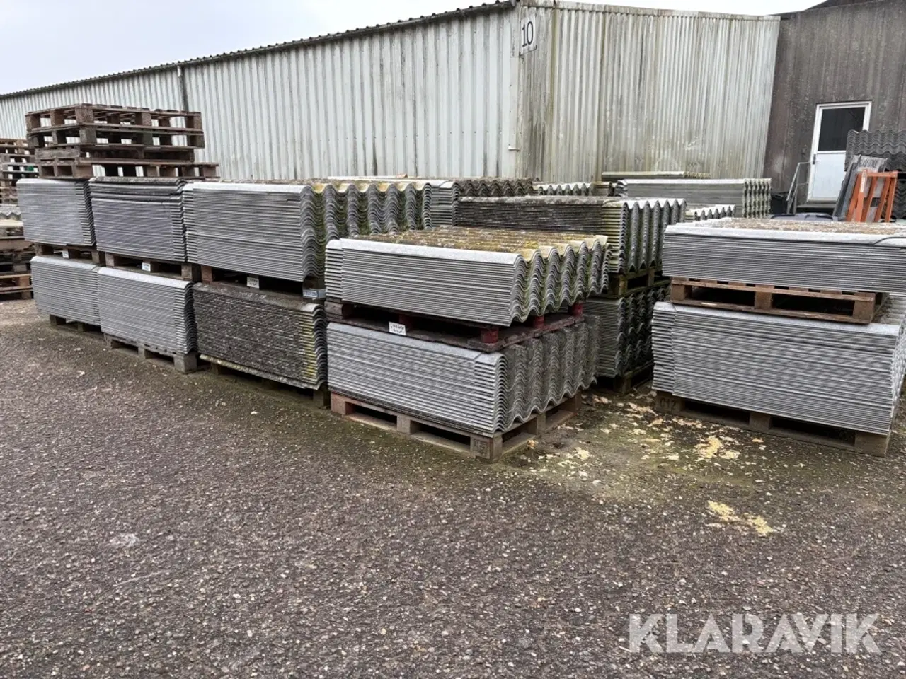 Billede 1 - Tagplader B9 med strips - 1600 styk