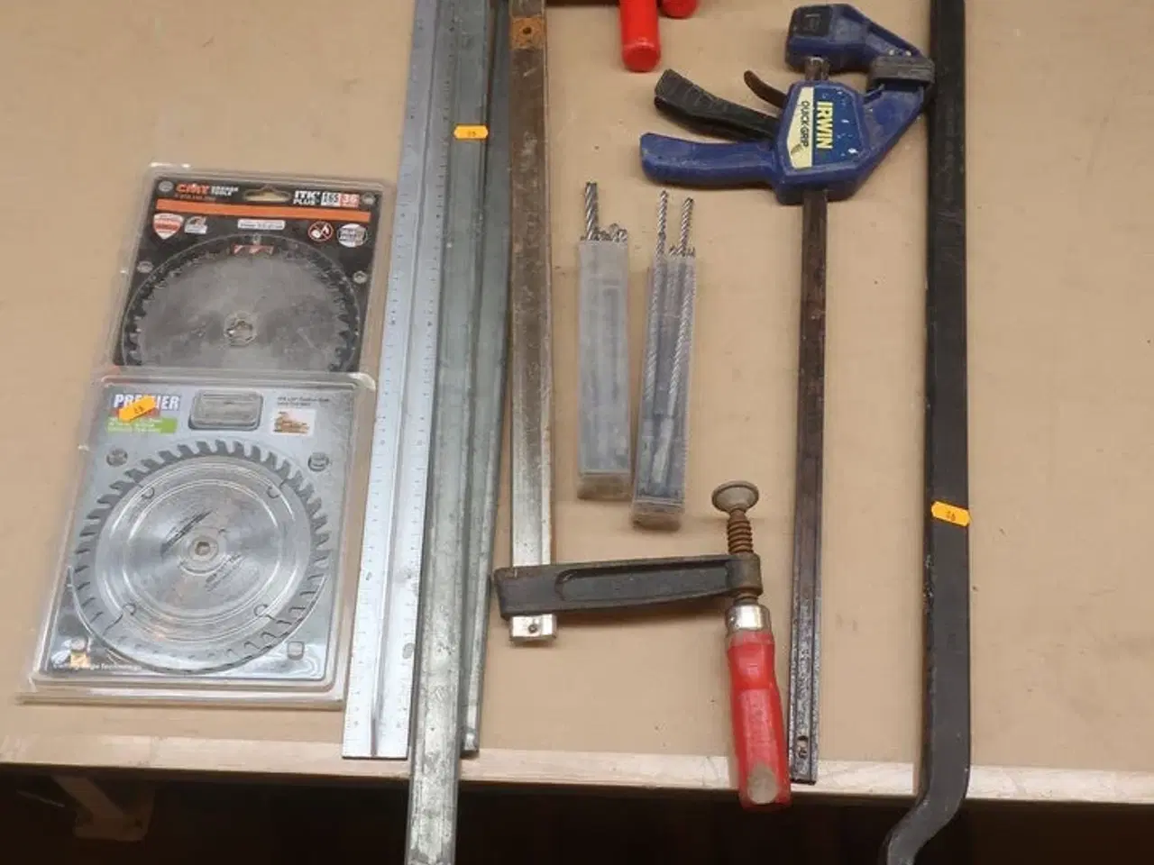 Billede 1 - Samling: Stk. 5. skruestvinger, klinger, koben mv.