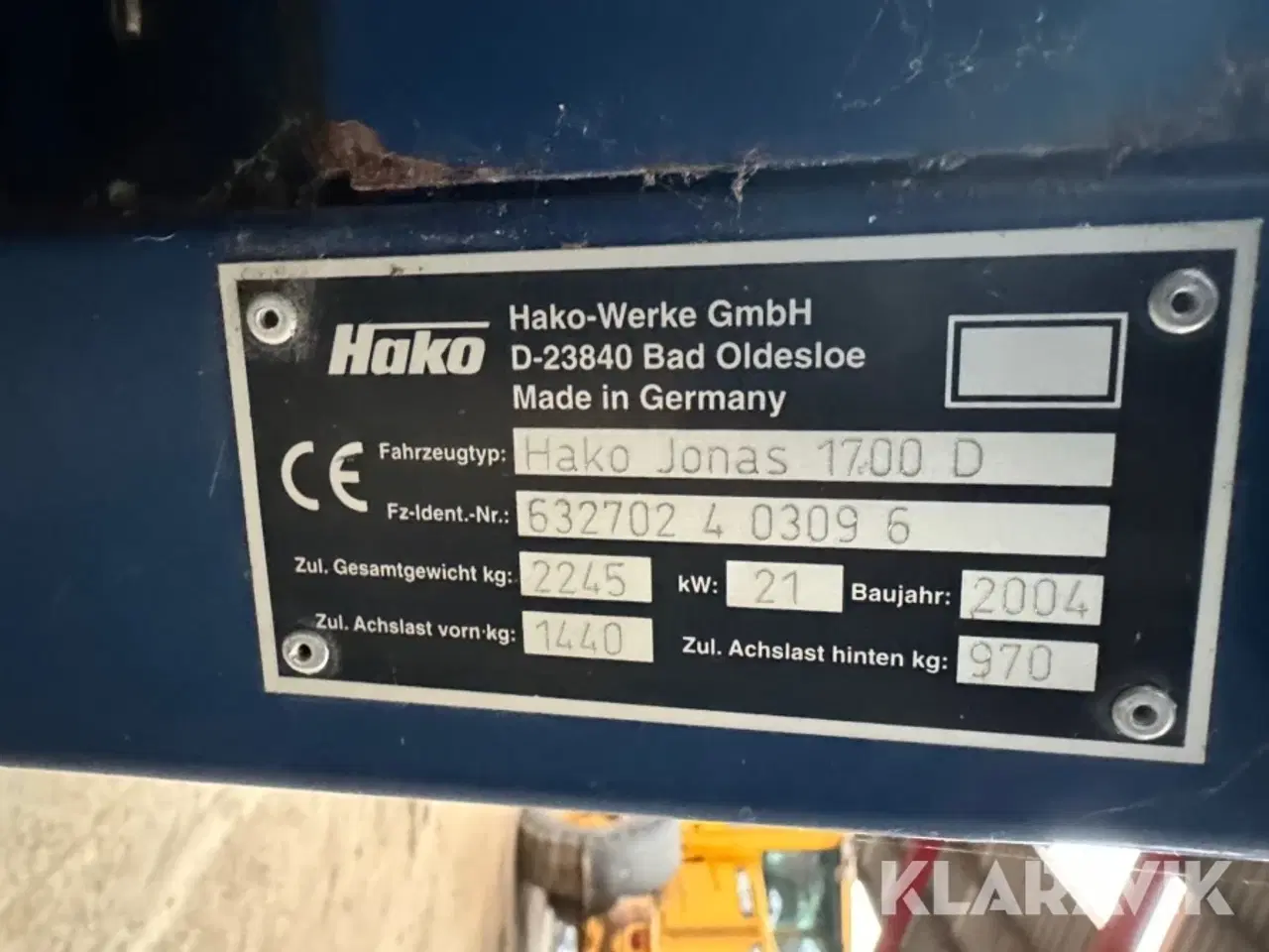 Billede 7 - Fejetruck HAKO Jonas 1700 D