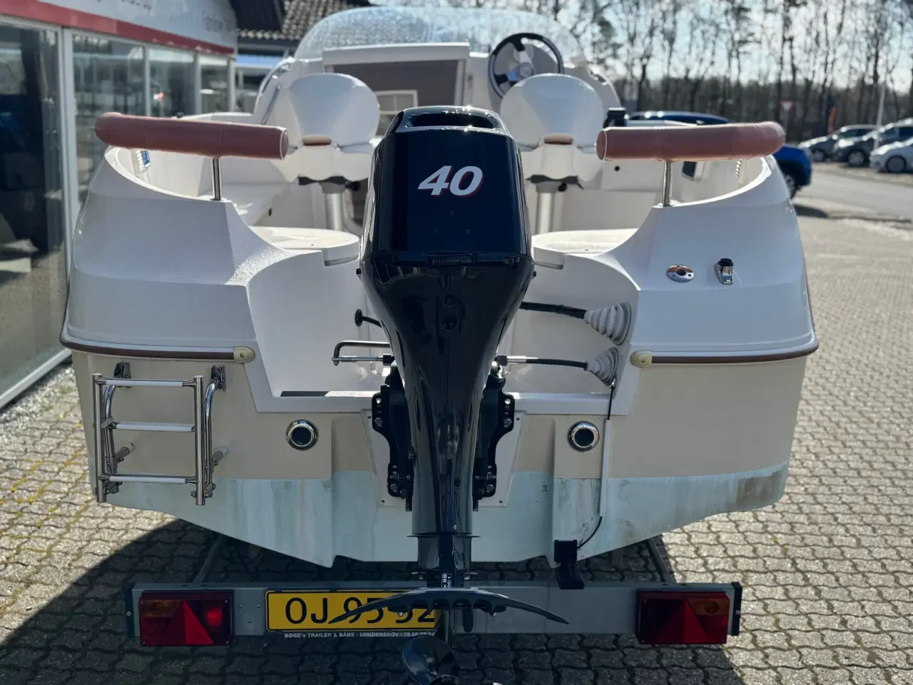 Billede 5 - 470 Cruiser med 40 hk Mercury-EFI og 1000 kg Brenderup bådtrailer