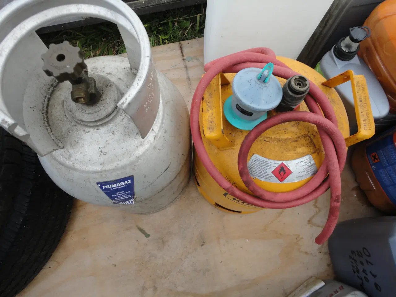 Billede 3 - Gasflsker 2 stk. tomme