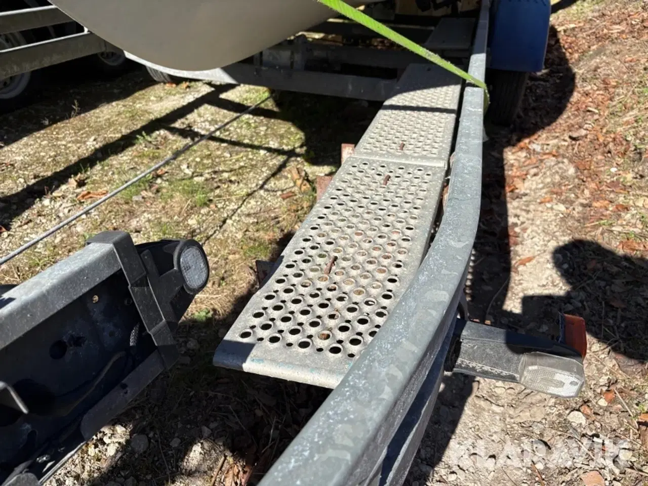 Billede 12 - Bådtrailer Brenderup med elspil