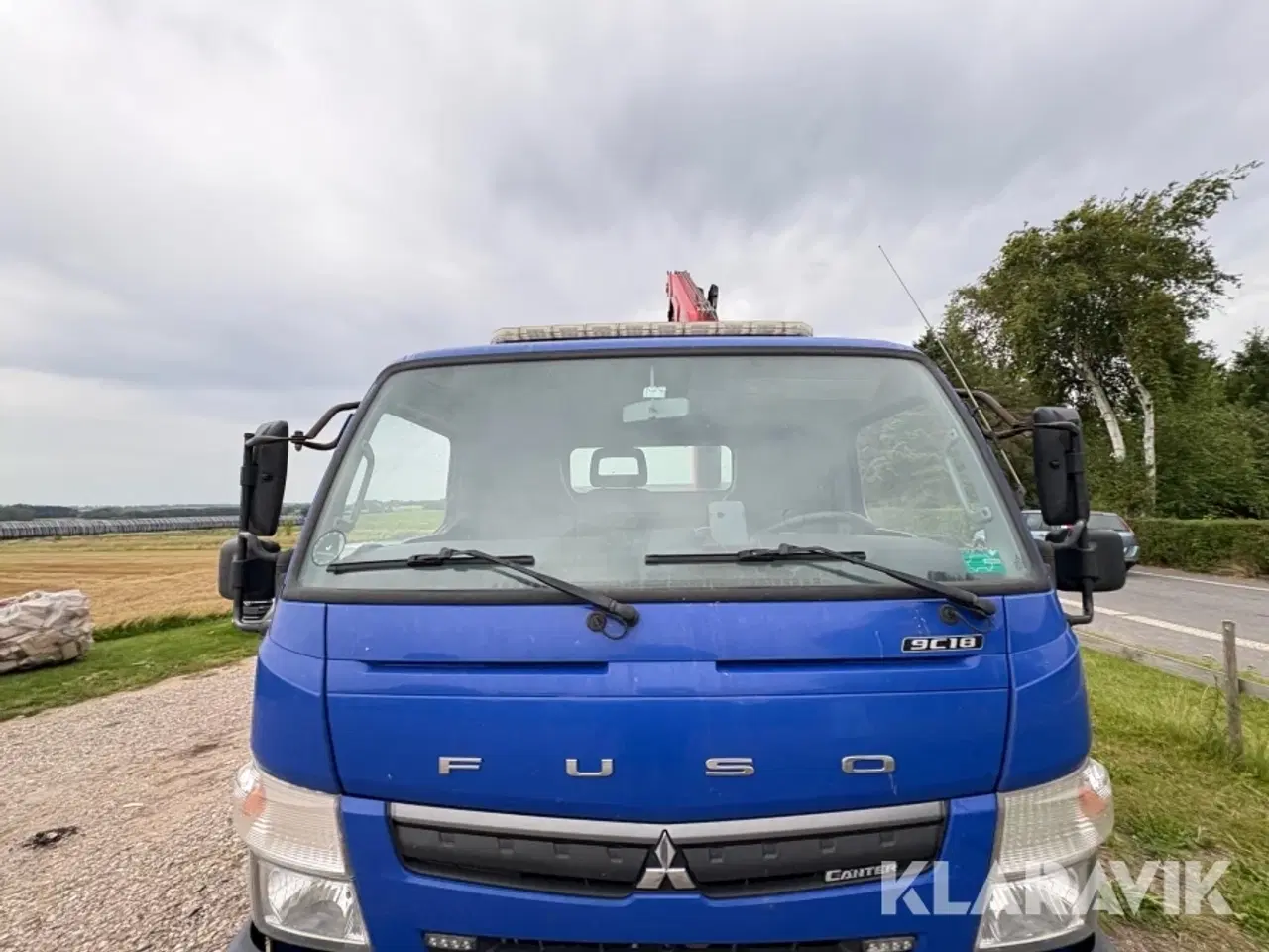 Billede 10 - Lastbil / Autotransport Fuso Canter 9c18amt4x2 Fassi F40 kran