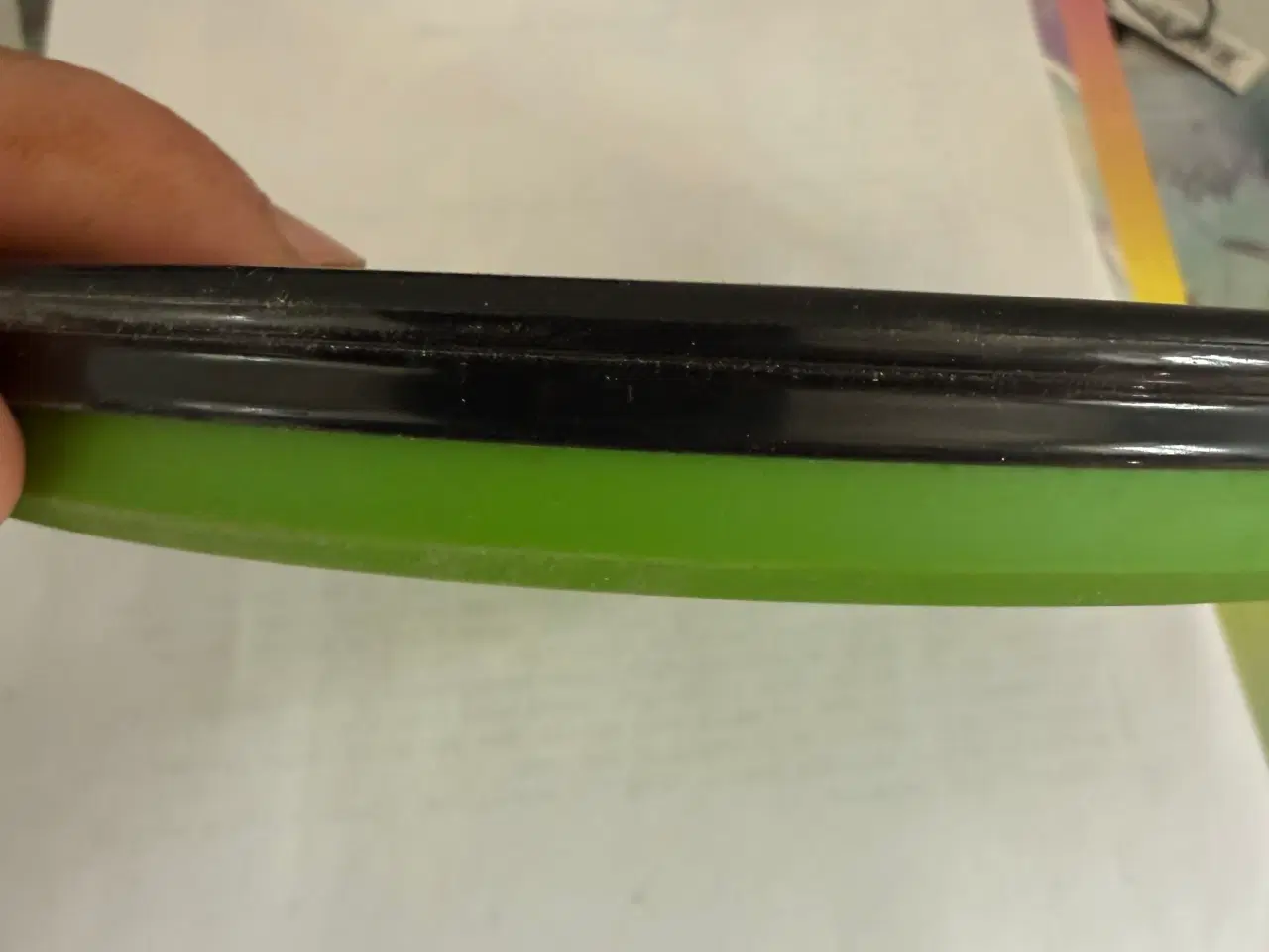 Billede 2 - Hundeskål i grøn og sort