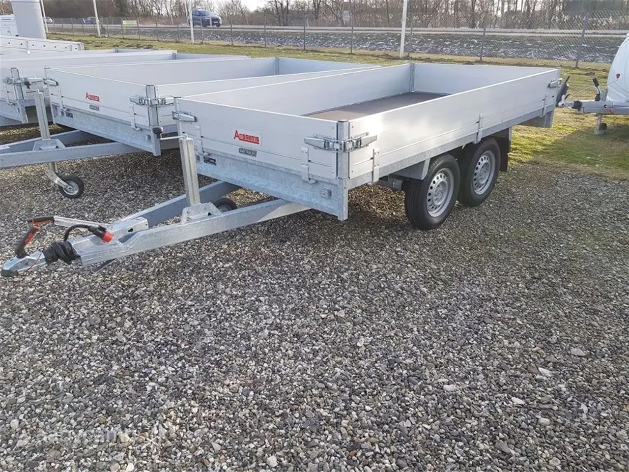 Billede 2 - 0 - Anssems PSX-S 2000-305   Anssems PSX-S 2000-305x153x30 cm Boggie trailer