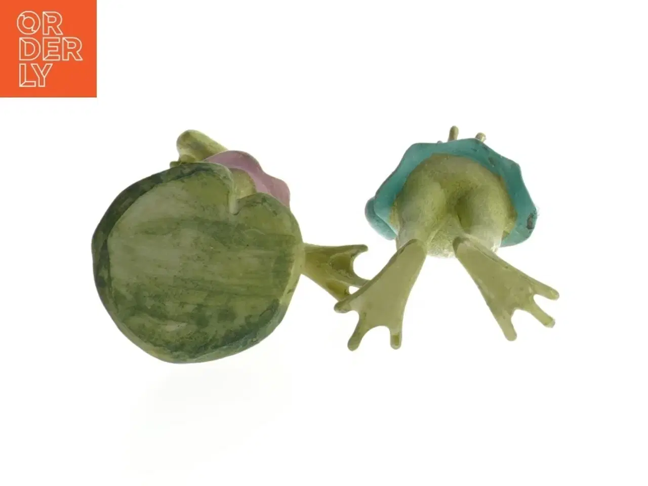 Billede 3 - Frø prins og prinsesse dekoration (str. 16 cm)