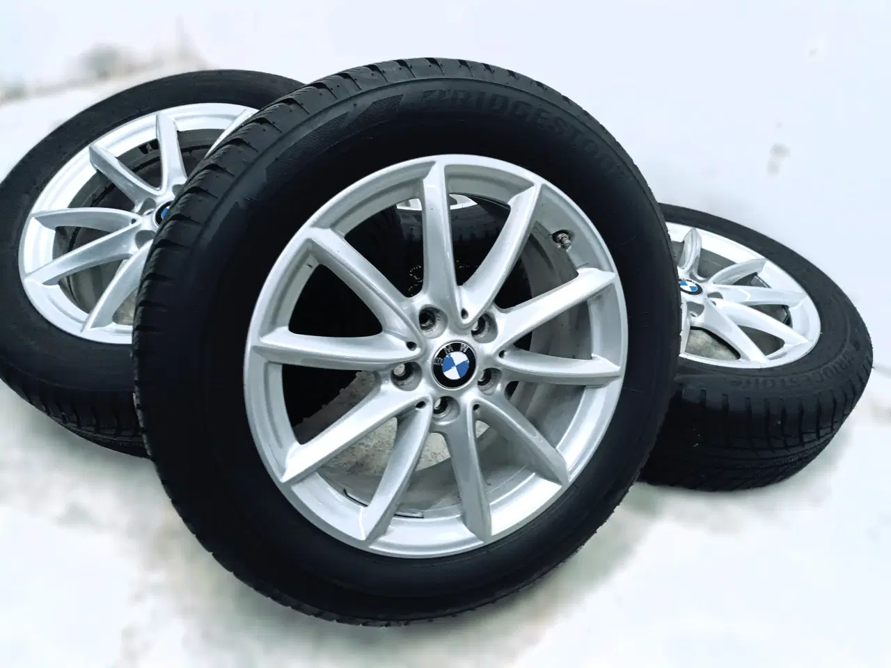 Billede 6 - 5x112 17" ET52 nav 66,6ø BMW vintersæt inkl.TPMS