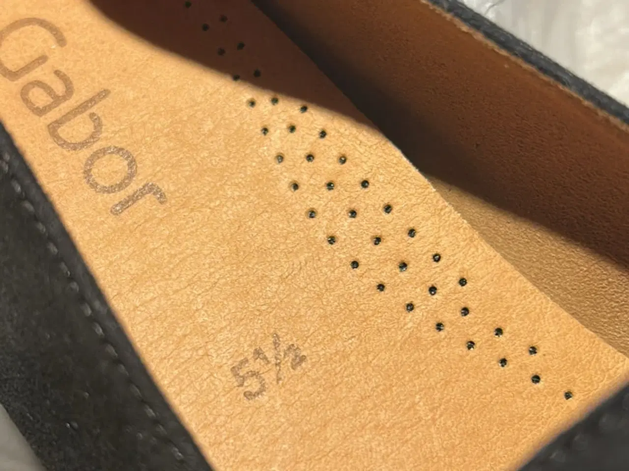 Billede 2 - Gabor sko sorte str 38 1/2 nye i æske