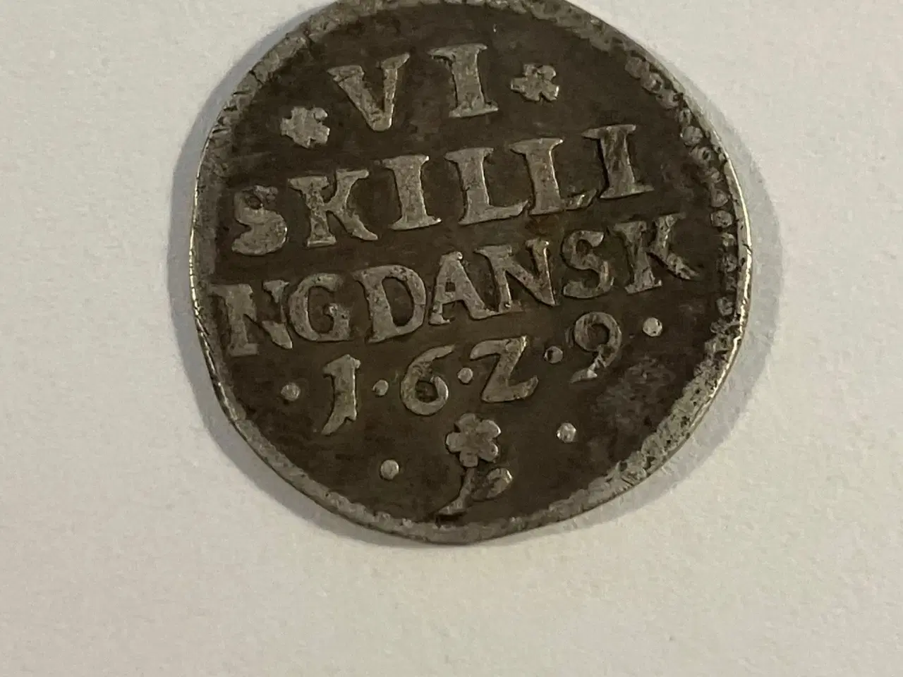 Billede 1 - 6 Skilling 1629 Danmark