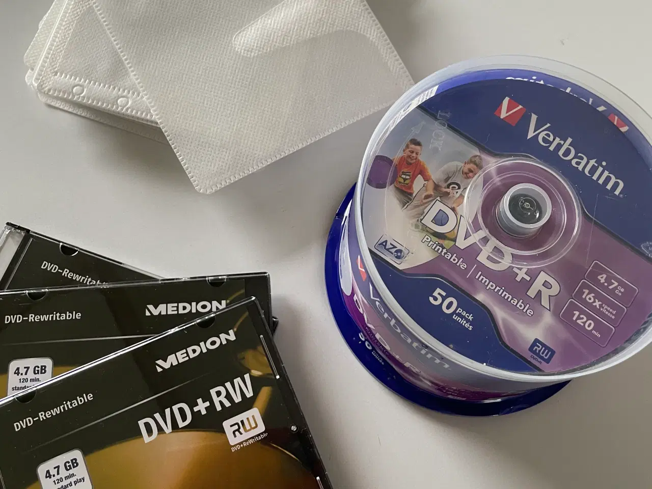 Billede 1 - Nye brændbare dvd skiver