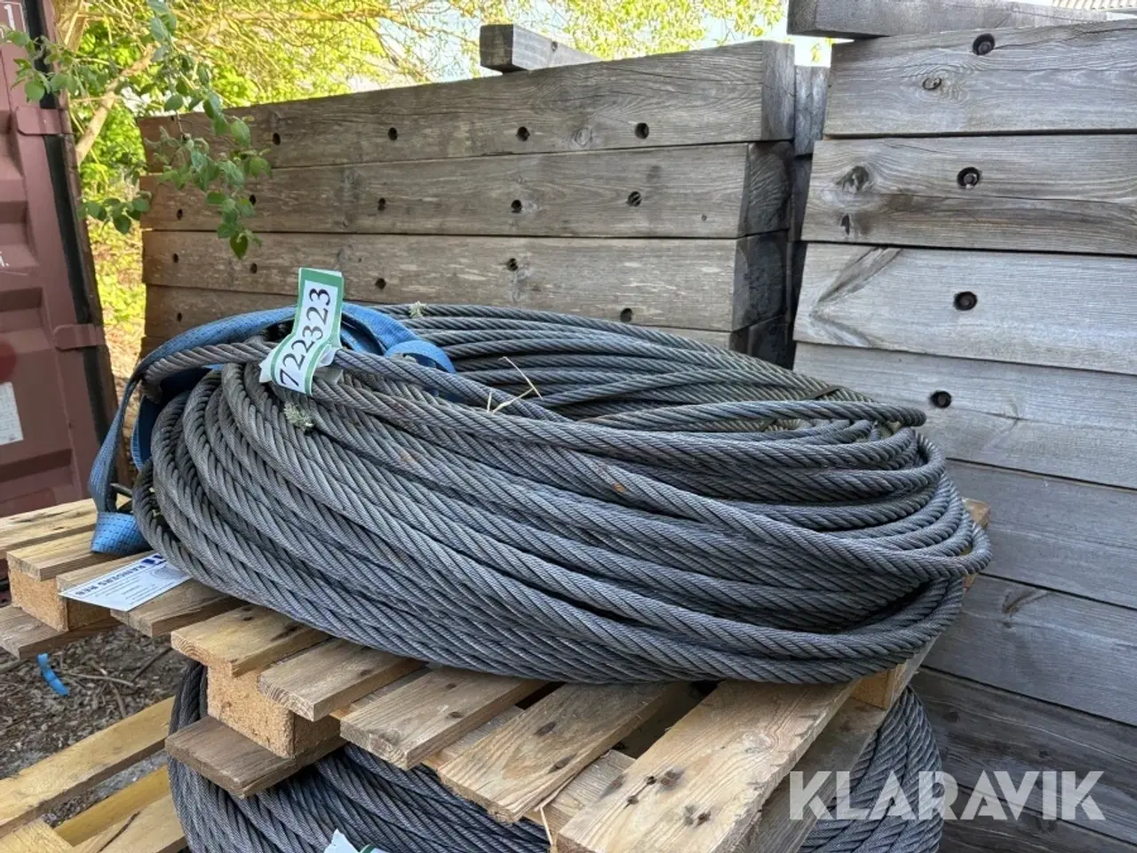 Billede 1 - Stålwire Randers reb 6x36 - 1 bundt af 249m, 20mm