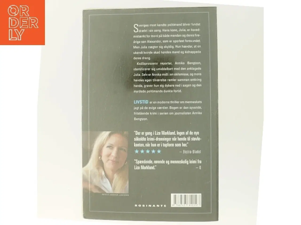 Billede 3 - Livstid : krimi af Liza Marklund (Bog)