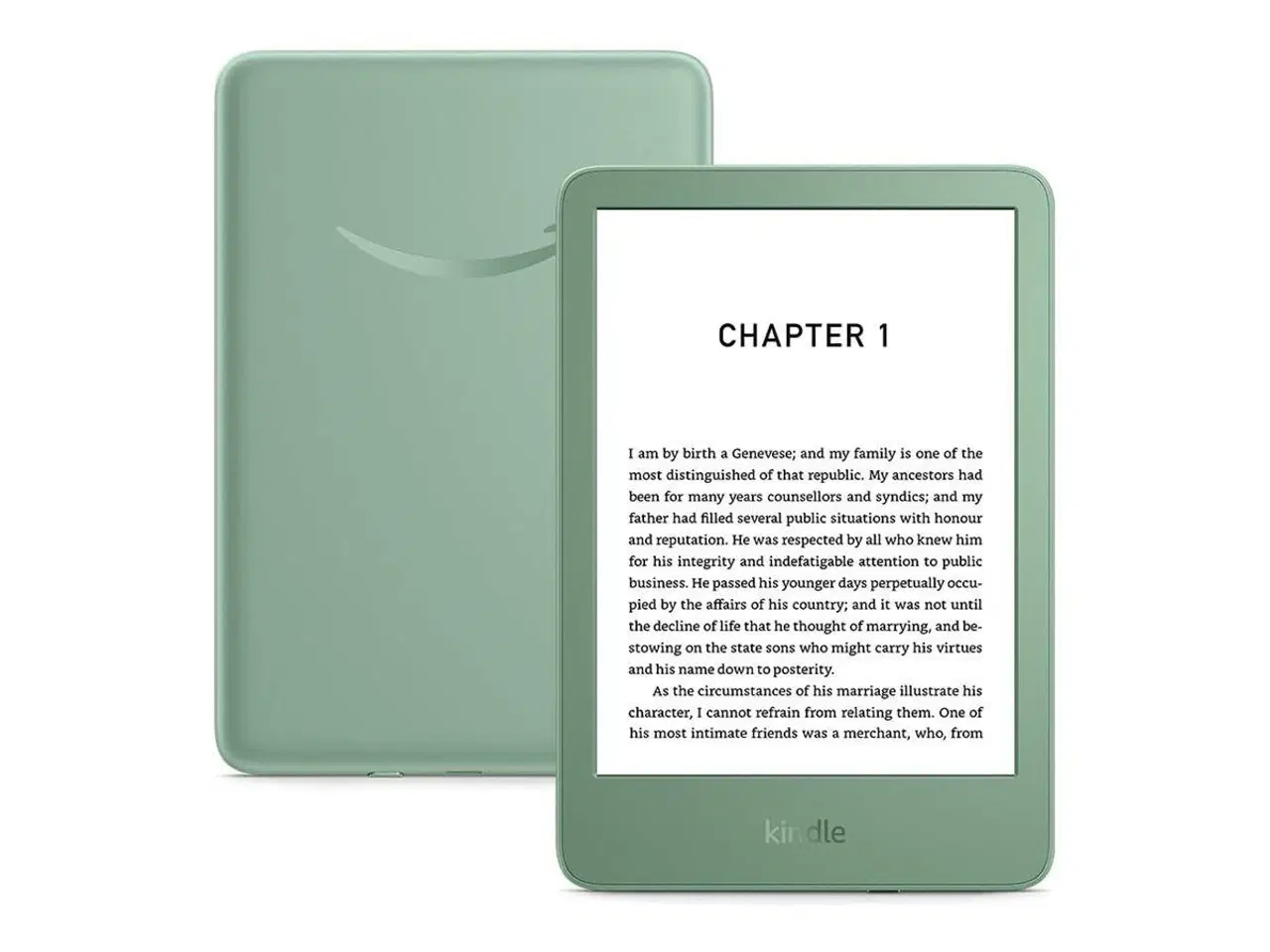 Billede 2 - Amazon Kindle (11. gen.) 6" e-bogslæser 16 GB – matcha-grøn
