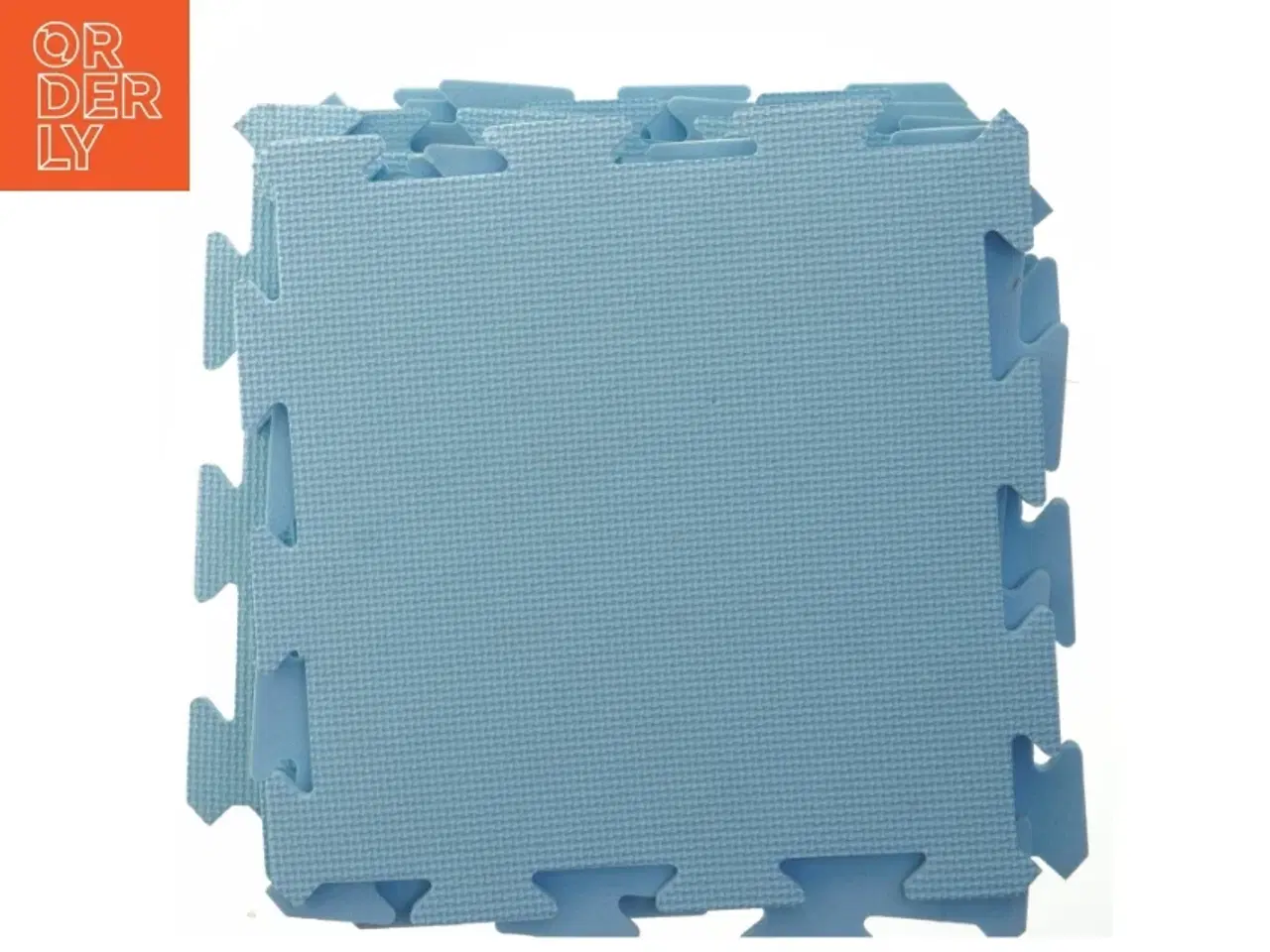 Billede 1 - Blå sammenhængende skummåtter (str. 33 cm)