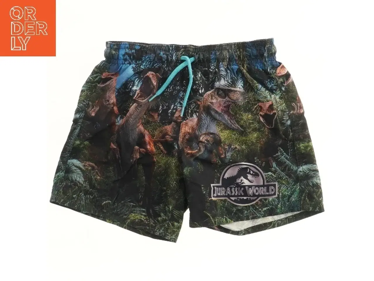 Billede 1 - Badebukser med dinosaurprint fra H&M (str. 116)