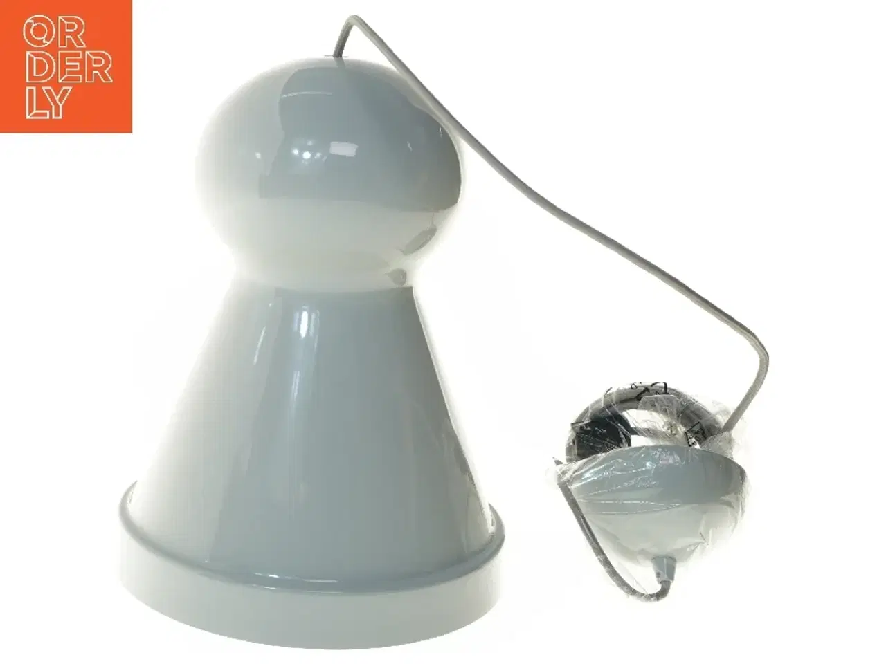 Billede 1 - Grå pendellampe fra Watt A Lamp (str. 34 cm)