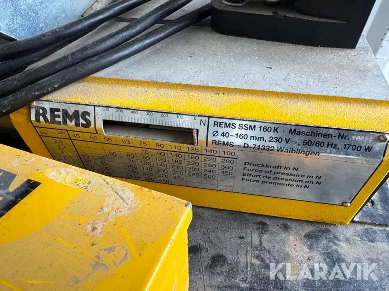 Billede 9 - Svejsemaskine til plast Rems SSM 160K