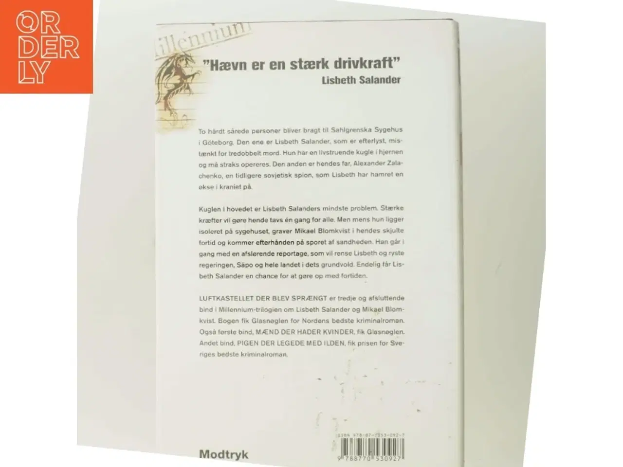 Billede 3 - Luftkastelletderblevsprngt Stir up a Hornets&#39; Nest of Girl. Shi Dige Larsen. the Danish Original. Hardcover](chinese Edition) (Bog) fra Modtryk