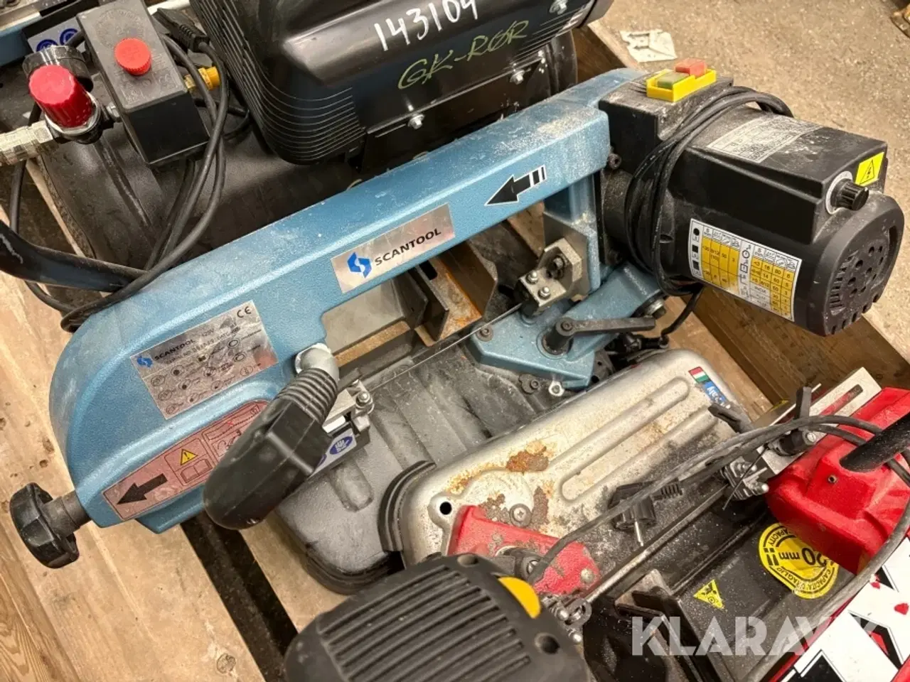 Billede 7 - Båndsave og kompressor - 4 styk