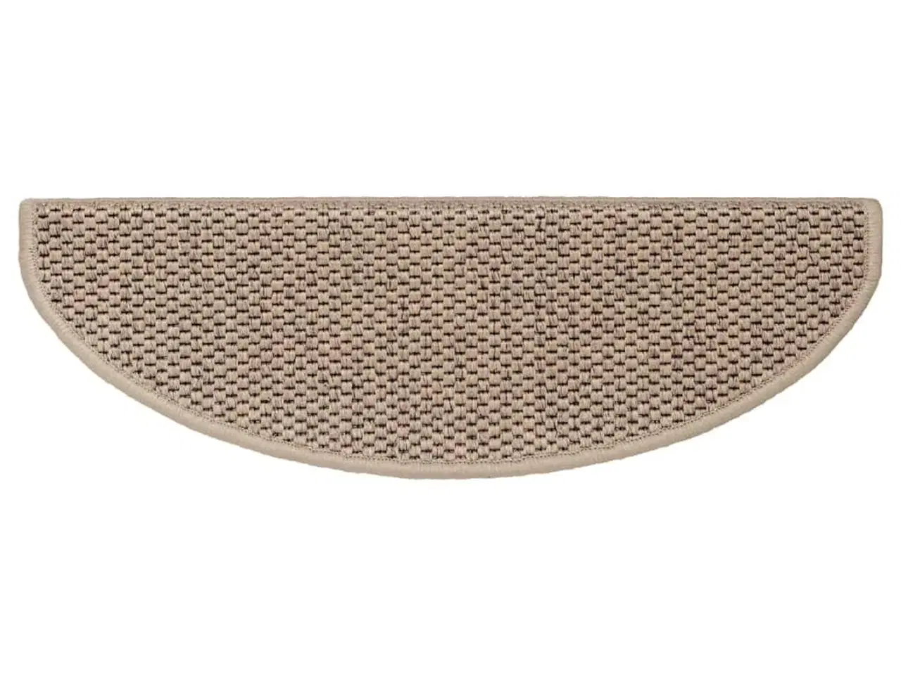 Billede 6 - Selvklæbende trappemåtter 15stk. 65x21x4cm sisal-look sandfarve