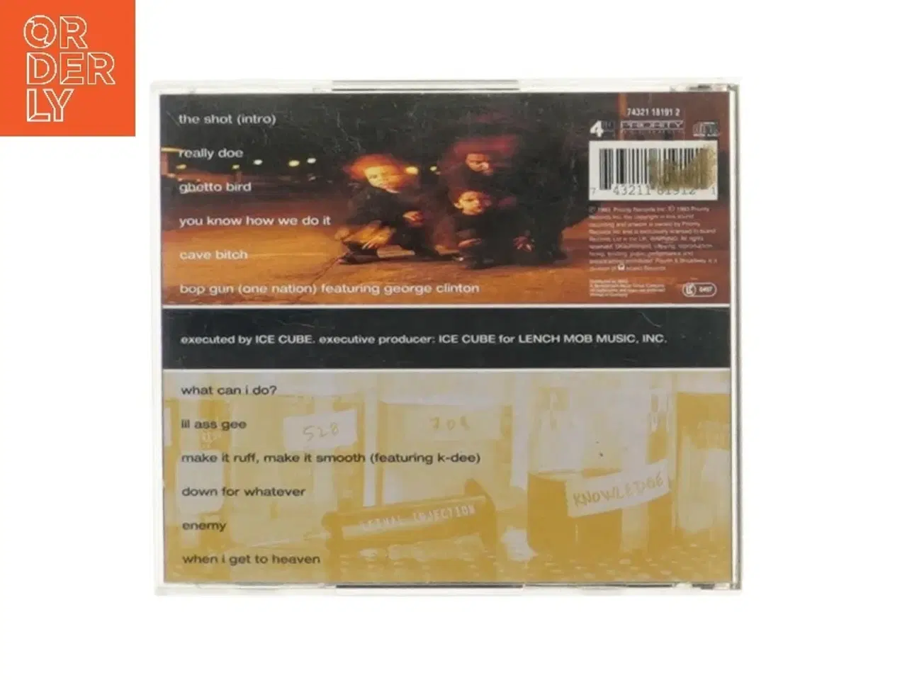 Billede 2 - Ice Cube 'Lethal Injection' CD album fra 4th & Broadway Records