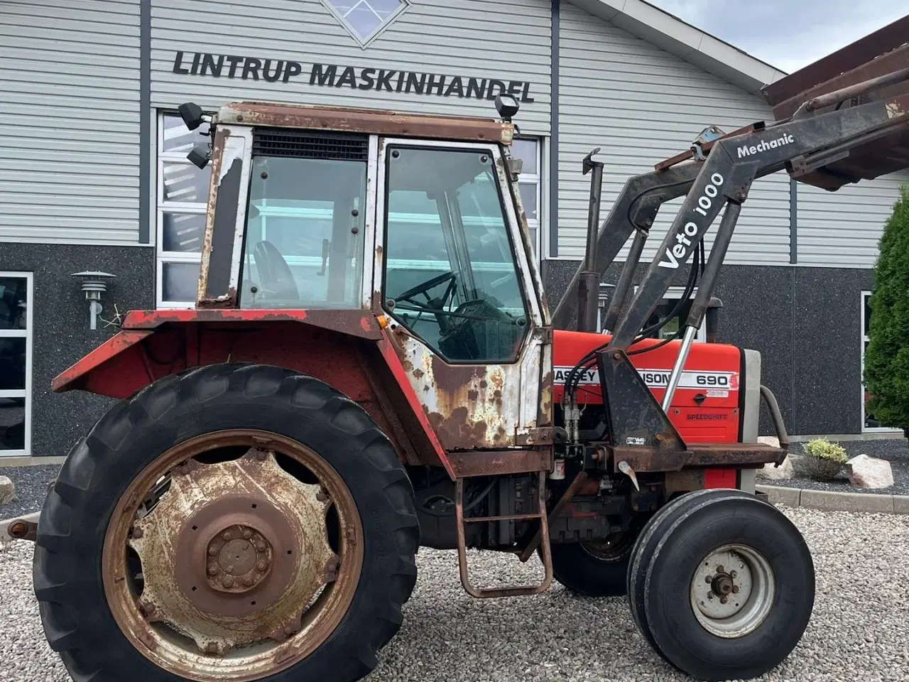 Billede 13 - Massey Ferguson 690 Speedshift med frontlæsser