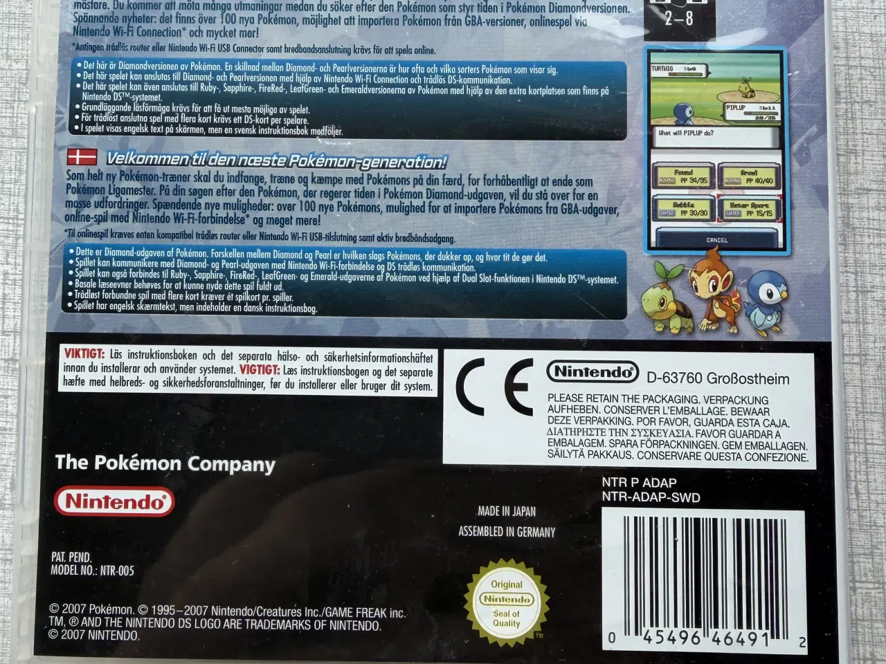 Billede 2 - Pokemon diamond spil