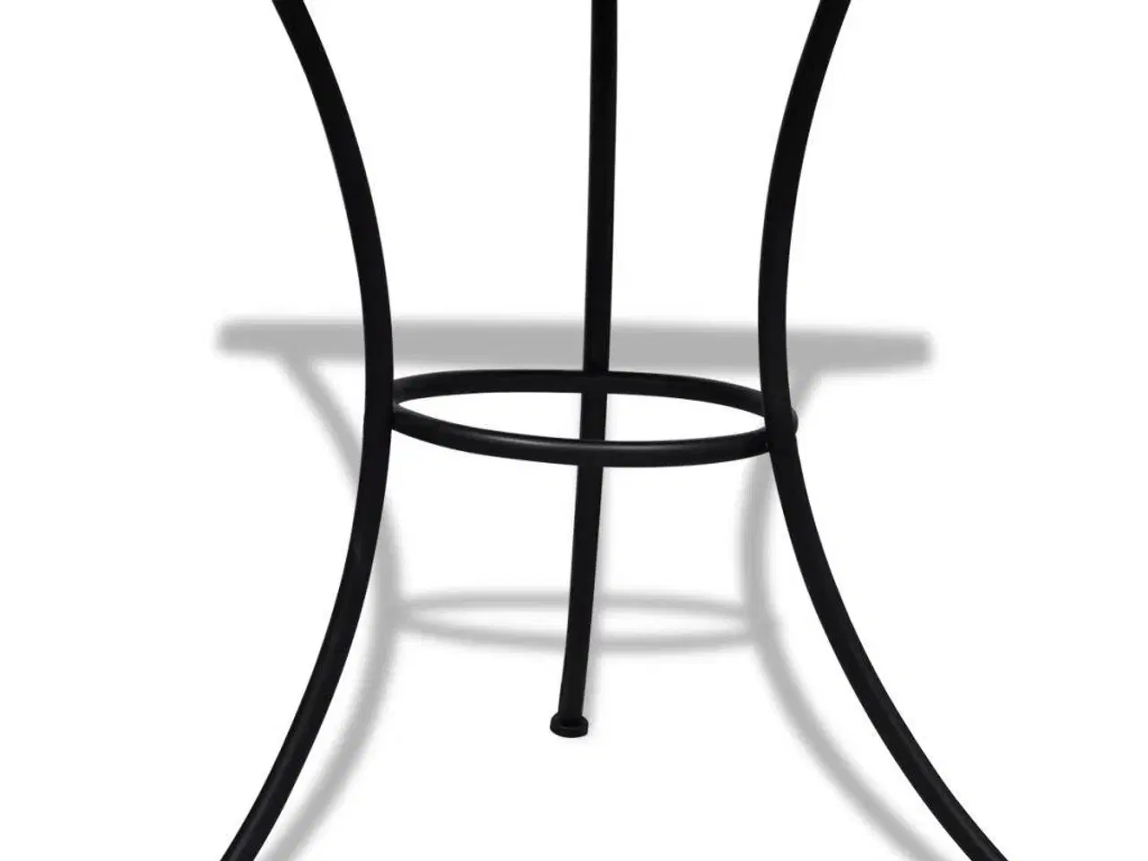 Billede 3 - Bistrobord 60 cm mosaik sort og hvid