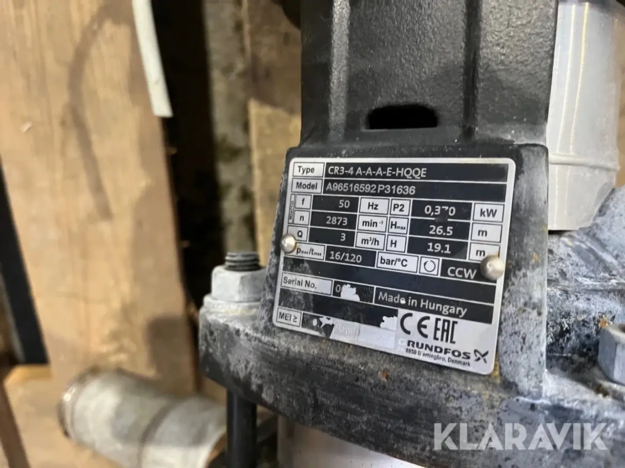 Billede 6 - Pumper 2 styk Grundfos