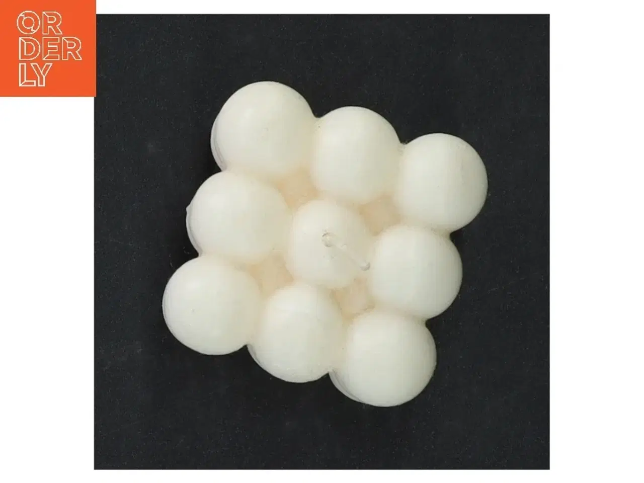Billede 2 - Klyngeformet stearinlys (str. 6 x 6 cm)