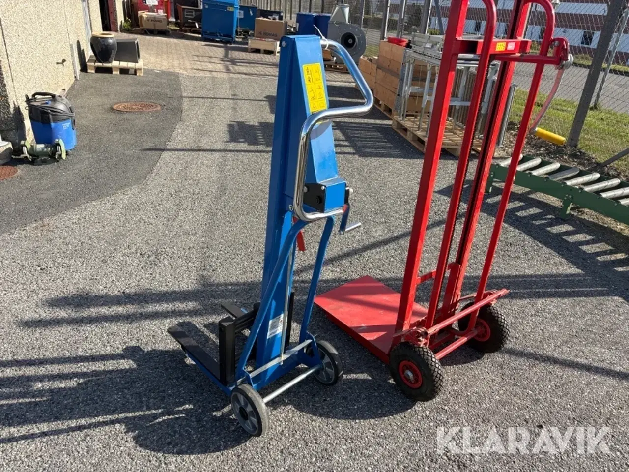 Billede 3 - Sækkevognsløfter - mini manuel stabler - 2 styks