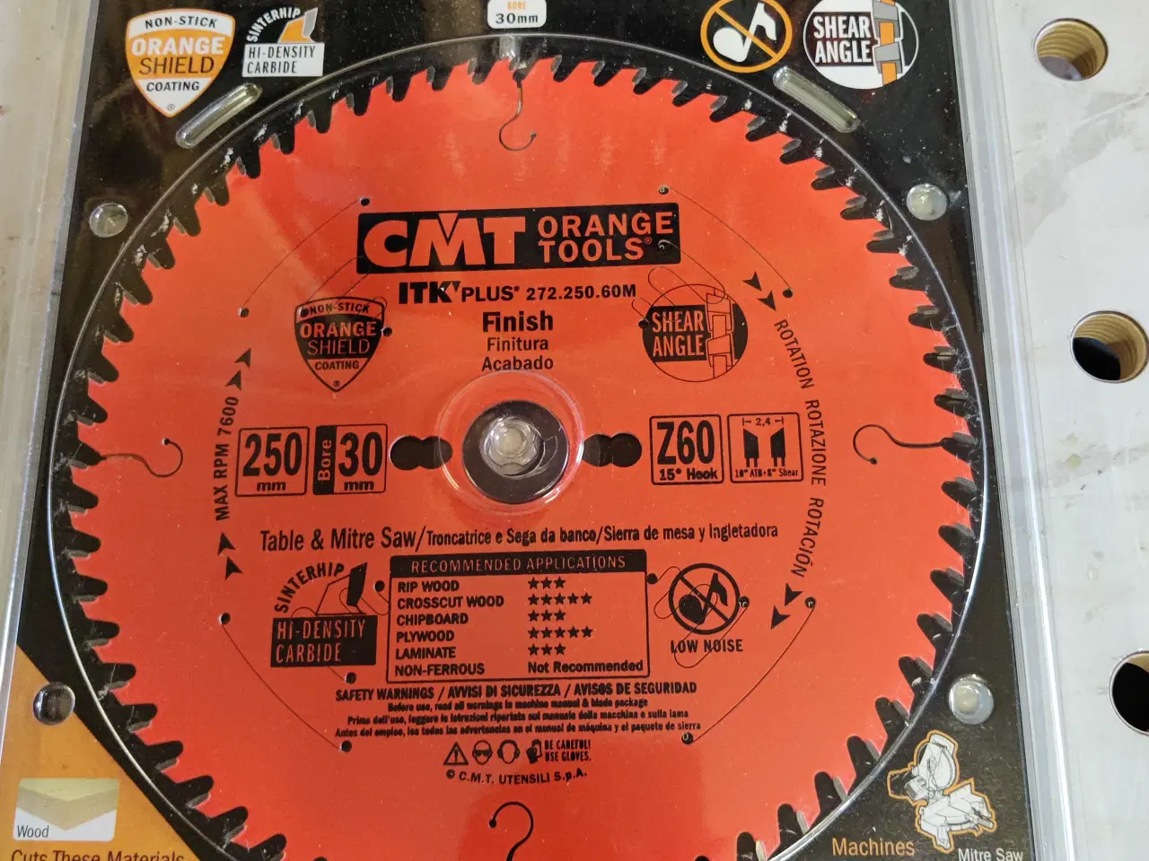 Billede 2 - CMT Rundsavsklinger 250 mm