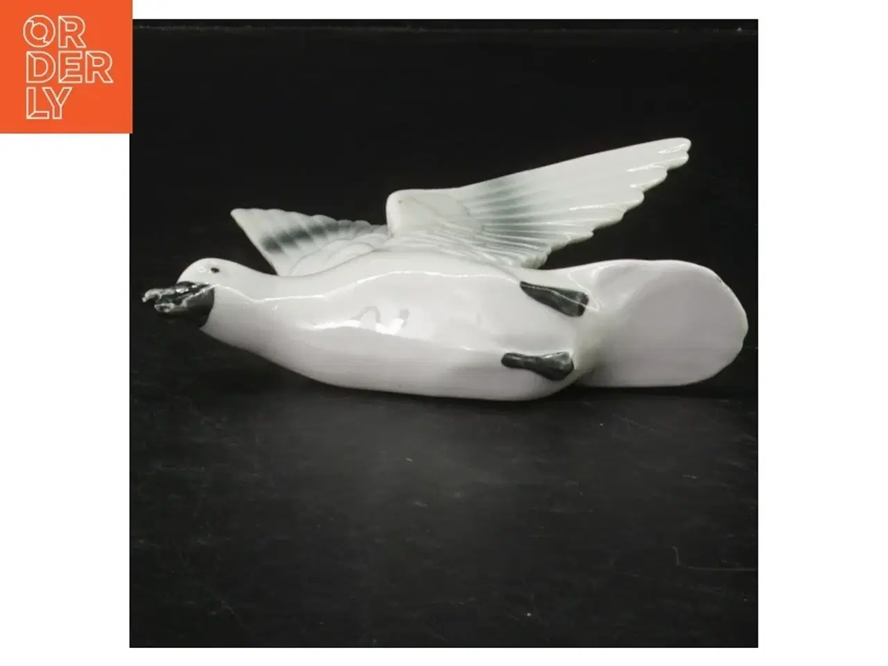 Billede 3 - Porcelænsfigur af måge