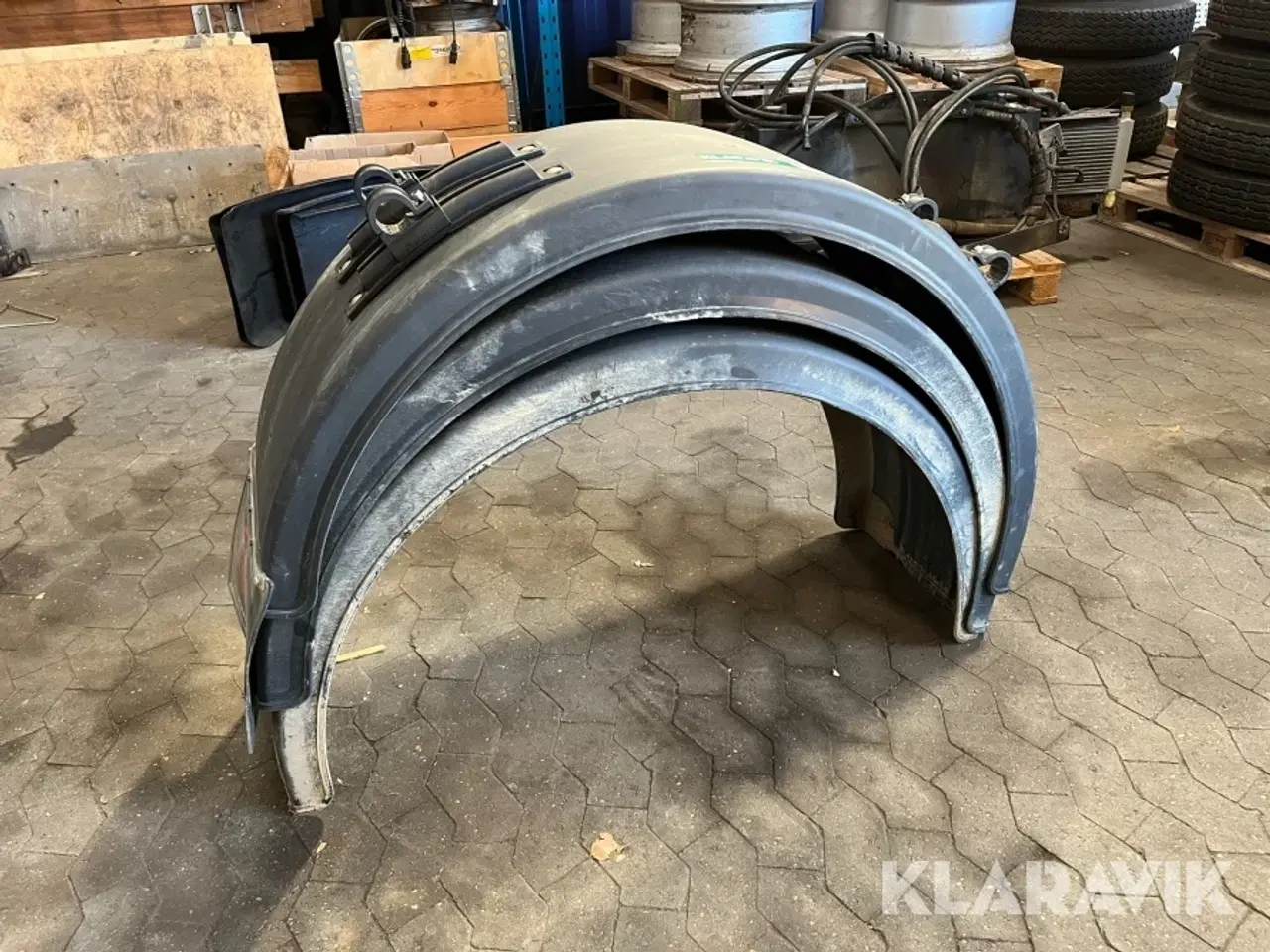 Billede 1 - Hjulskærme LAG med beslag 3 styk