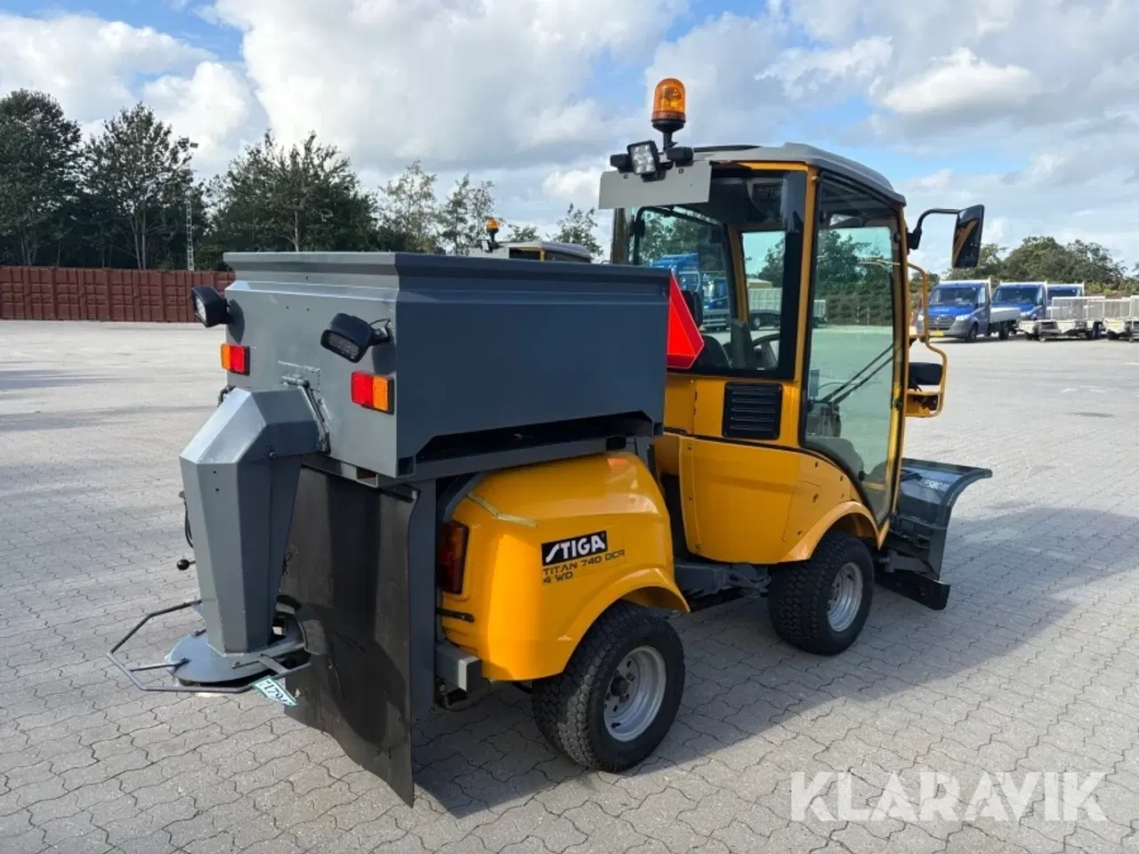 Billede 5 - Redskabsbærer Stiga Titan 740 DCR 4WD