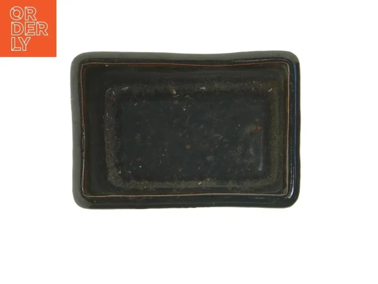 Billede 3 - Sort keramikfad (str. 18x12 cm)