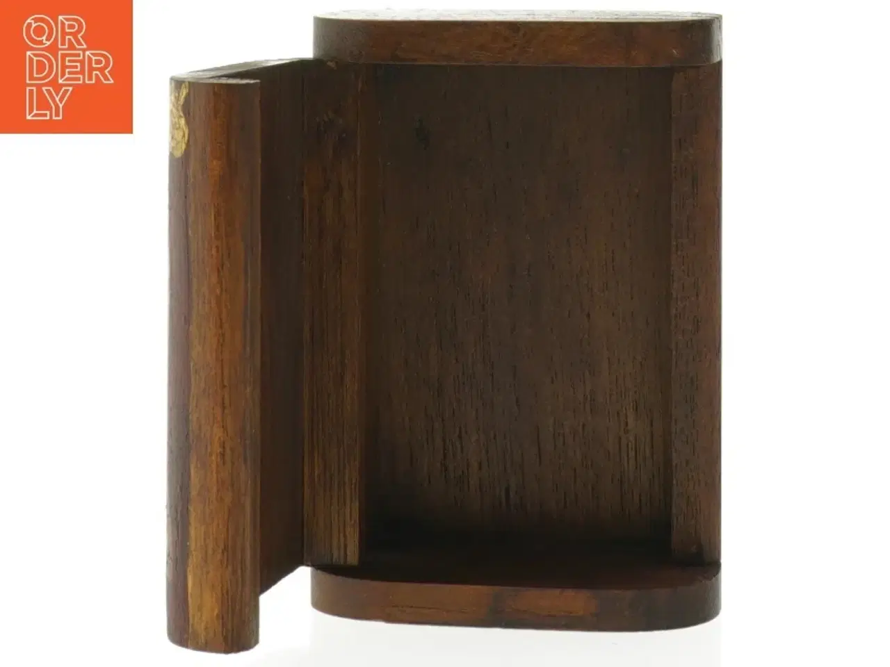 Billede 2 - Teak Træboks med Thai Buddha udskæringer (str. 11,5 cm)