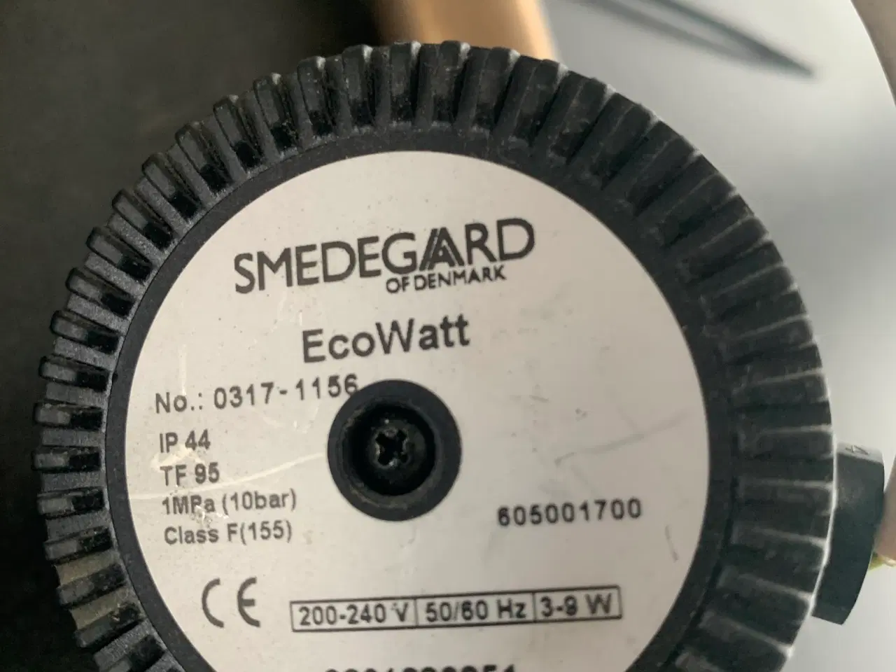 Billede 2 - Smedegaard Ecowatt brugsvandspumpe