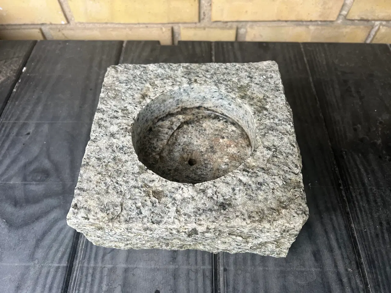 Billede 4 - Granitstene t/Lys el. Blomster (Evt. Sukkulenter)