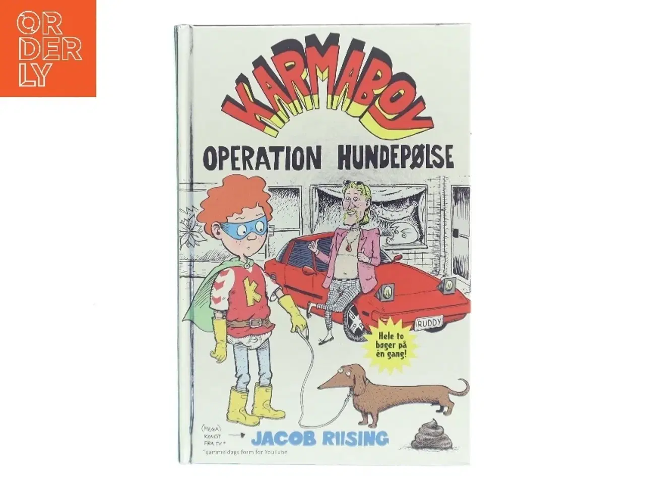 Billede 1 - Karmaboy - operation hundepølse af Jacob Riising (Bog)