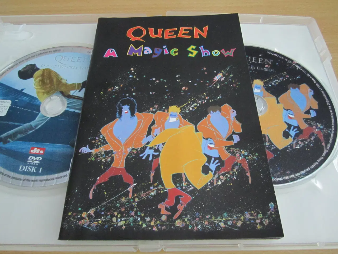 Billede 3 - QUEEN. Live at Wembley Stadium.