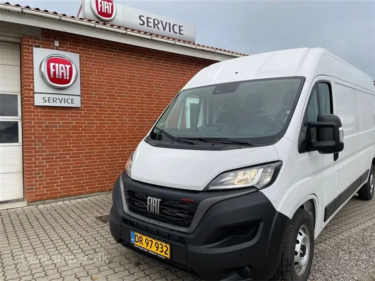 Billede 8 - 2023 - Fiat DUCATO 35 2,3 MJT   Fiat Ducato 160 HK med 9 trins automatgear - L3H2 Vare/kassevogn på gule plader pris + moms